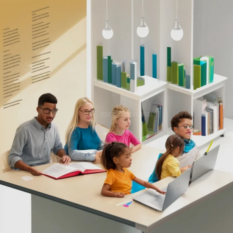 オンライン学習プラットフォーム風景